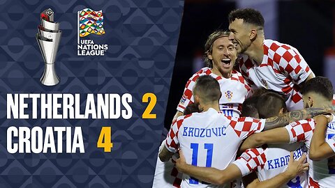 Netherlands vs Croatia 2-4 | 2023 Nations League | Match Highlights