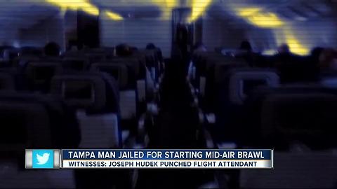 Tampa man assaults flight attendant on Delta flight