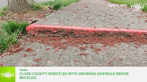 Clark County wrestles with growing sidewalk repair backlog