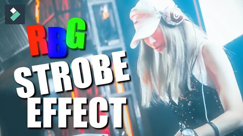 RBG Strobe Effect | WONDERSHARE FILMORA X | Tutorial