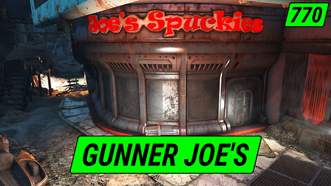 Gunner Coffee Shop HQ | Fallout 4 Unmarked | Ep. 770