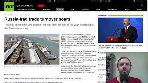 Russia-Iraq trade turnover soars