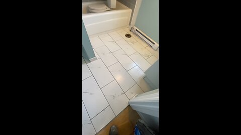 Reel #63 Grouting the Bathroom Floor