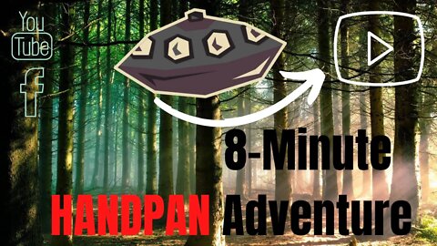 8-Minute HANDPAN Adventure| HANDPAN Music| Yoga Music| Focus Music| Relaxation Music