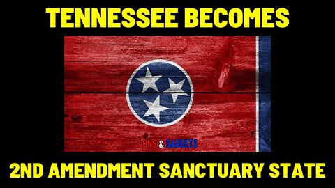 Tennessee Becomes 2nd Amendment Sanctuary State
