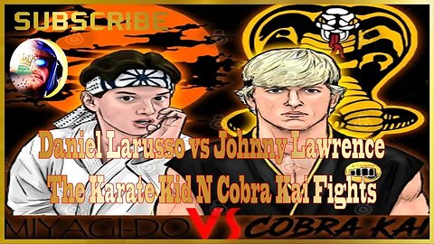 The Karate Kid: Daniel LaRusso VS Cobra Kai: Direct Fight Scenes