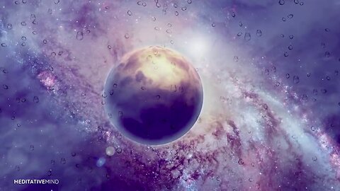 432Hz Cosmic Music for Sleep & Lucid Dreaming - RAIN in SPACE - Sleeping Music, Dreaming Music