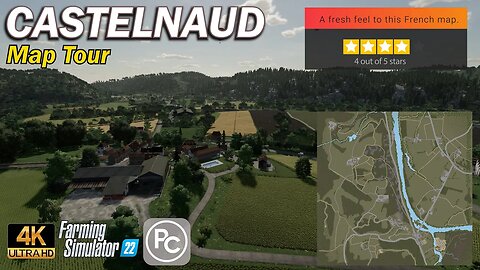Castelnaud | Map Tour | Farming Simulator 22