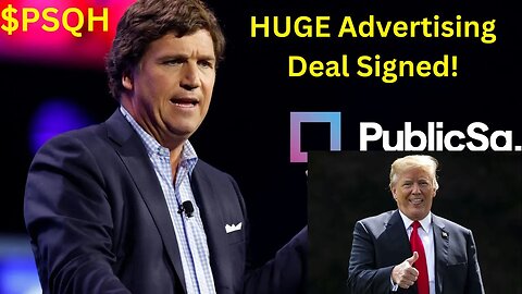 Public Sq Tucker Carlson Advertising Deal, Buy $PSQH?