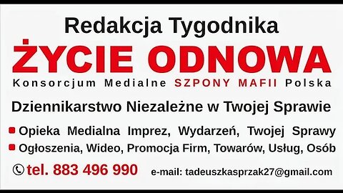 ŻYCIE ODNOWA Tadeusz Kasprzak nadaje na żywo