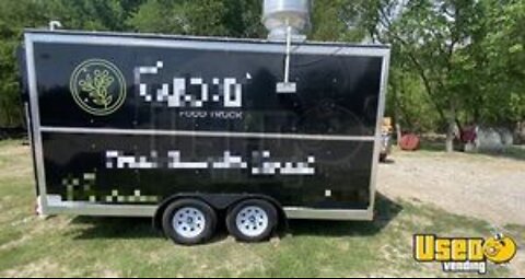 Barely Used Loaded 2021 - 14' Kitchen Food Trailer with Pro-Fire for Sale in Texas