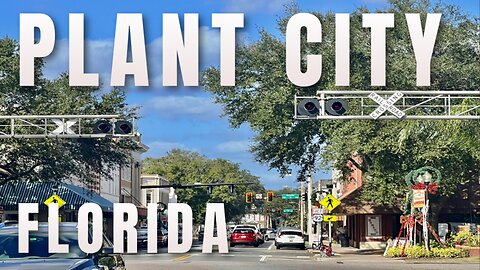 VISIT PLANT CITY - Explore the cool downtown with the 4K HD drive through the town