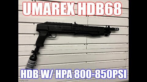 Umarex HDB68 testing with 800-850 hpa } chicago less lethal | 312-882-2715