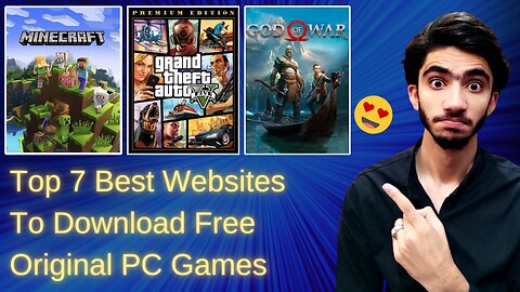Top 7 Websites to Download Free Original PC Games | How To Download Games For Free in PC & Laptop