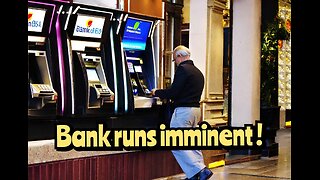Bank Runs , People will pull their money out! , Why a Runoff on the Monetary system is Imminent!