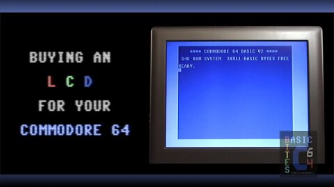 TIPS- Buying an LCD for a Commodore 64 (or 128)