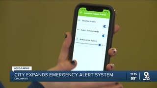 Cincinnati expands public alert system to include emergency notifications on active threats