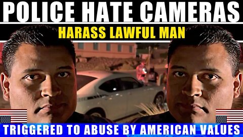 COPS HATE MAN WHO KNOWS RIGHTS: OATH BREAKERS TRIGGERED BY AMERICAN VALUES ABU$E THE LAW EL PASO