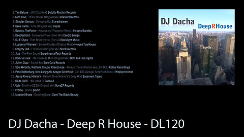 DJ Dacha - Deep R House - DL120
