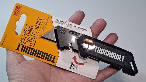 Rant: Toughbuilt Sub-Compact Folding Utility Knife