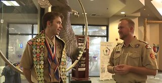 Local Eagle Scout makes History