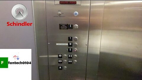 Schindler 330A Hydraulic Elevator @ Copley Place Mall - Boston, Massachusetts