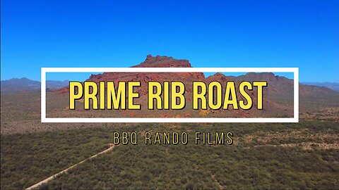 Prime Rib Roast - Recteq Pellet Smoker