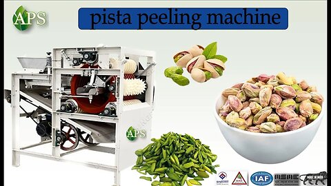 Pistachio Skin Peeling Machine 9409150555