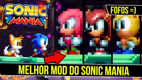 O Sonic virou CRIANÇA ?! - Sonic Mania Sonicverso 5 #shorts