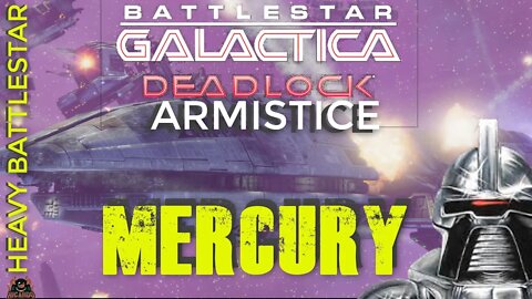Battlestar Galactica Deadlock | Mercury Heavy Battlestar | Modern Ship Pack
