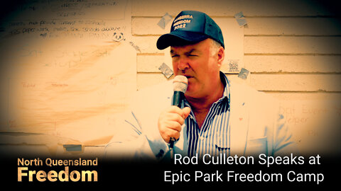 Rod Culleton Speaks at Epic Park Freedom Camp Canberra
