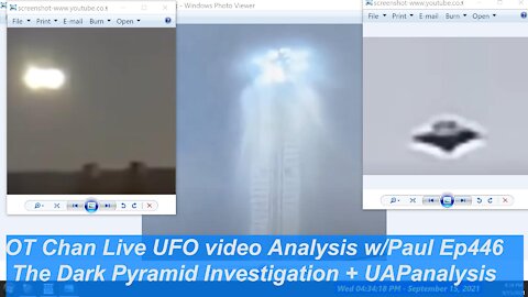 The Dark Pyramid; Fact or Fiction - UAP videos analysis and Space Topics - OT Chan Live-446