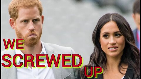 Harry and Meghan- F**ked Around & Found Out #MeghanMarkle #PrinceHarry #EpicFail