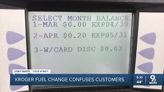 Kroger fuel points change causes customer confusion