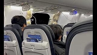 Window and Seat Blown Out of 737