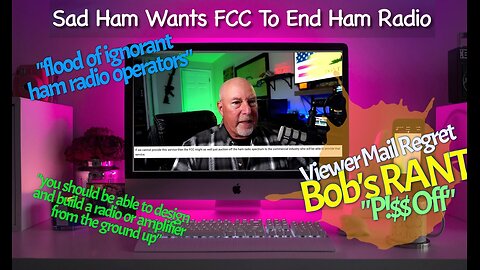 Sad Ham Wants The FCC To Sell Off Ham Radio Spectrum