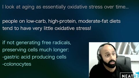 Pranavan Yoganathan: Low-carb; high-protein; moderate-fat diet...removes oxidative stress the best!