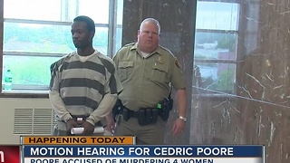 Cedric Poore's hearing continues today