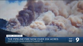 Northern Arizona watches winds as Western wildfires blaze