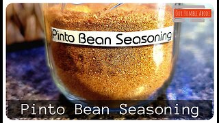 Pinto Bean Seasoning