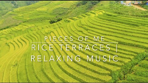 Rice Terrace | Calming Music & Wind