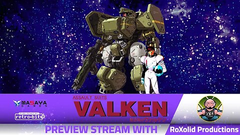 First Look Stream : Assault Suits Valken by Masaya Games and Retro-bit