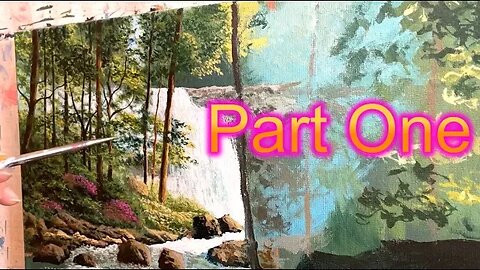 How to Paint a Lanscape From a Photograph: part I