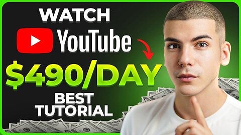 How i made 490$ a day just by watching YouTube 💸📶