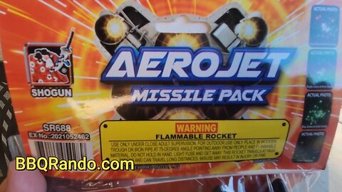 AEROJET Missile Pack - SHOGUN Fireworks