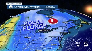 Tracking a big storm before Christmas