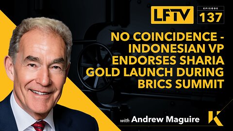 No Coincidence - Indonesian VP Endorses Sharia Gold Launch During BRICS Summit