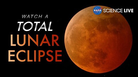 Captivating Total Lunar Eclipse - A Spectacle in the Night Sky