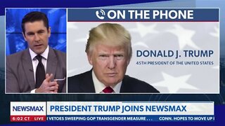 President Trump joins Newsmax