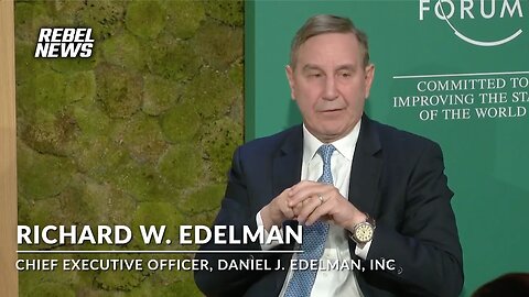 Censorship | "The Only Way to Ensure That Unelected NGOs Survive, Is To Censor the RIGHT WING Who Criticize Them & Hold Them to Account." - Richard W. Edelman (CEO of Daniel J. Edelman, Inc. PR) + UN Secretary General On Censorship